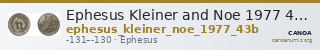 Ephesus Kleiner and Noe 1977 43b — CANOA