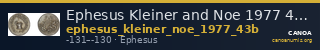 Ephesus Kleiner and Noe 1977 43b — CANOA