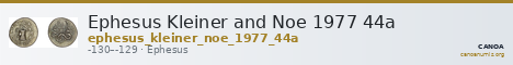 Ephesus Kleiner and Noe 1977 44a — CANOA
