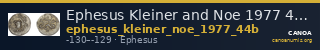 Ephesus Kleiner and Noe 1977 44b — CANOA