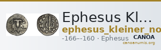 Ephesus Kleiner and Noe 1977 5 didrachm — CANOA