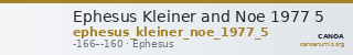 Ephesus Kleiner and Noe 1977 5 — CANOA