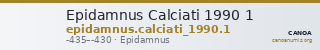 Epidamnus Calciati 1990 1 — CANOA