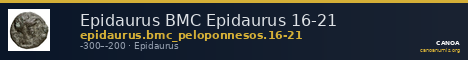Epidaurus BMC Epidaurus 16-21 — CANOA