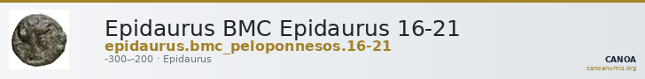 Epidaurus BMC Epidaurus 16-21 — CANOA