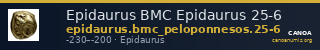 Epidaurus BMC Epidaurus 25-6 — CANOA