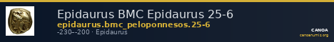 Epidaurus BMC Epidaurus 25-6 — CANOA