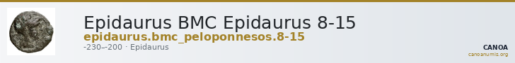 Epidaurus BMC Epidaurus 8-15 — CANOA