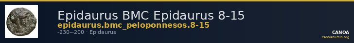 Epidaurus BMC Epidaurus 8-15 — CANOA
