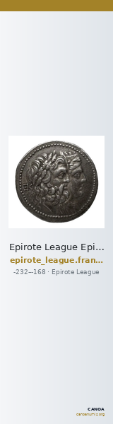 Epirote League Epirus Franke 1961 Epirote Koinon Group I — CANOA