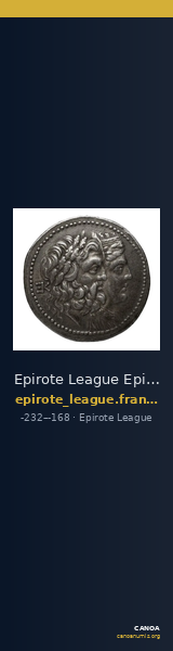 Epirote League Epirus Franke 1961 Epirote Koinon Group I — CANOA