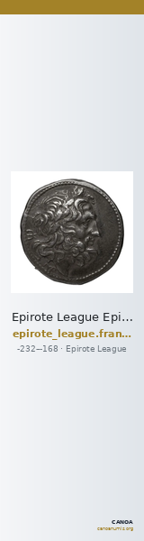 Epirote League Epirus Franke 1961 Epirote Koinon Group II — CANOA