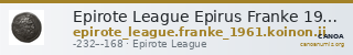 Epirote League Epirus Franke 1961 Epirote Koinon Group II — CANOA