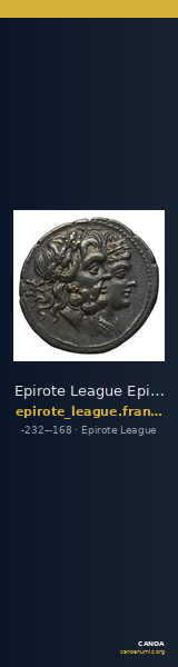 Epirote League Epirus Franke 1961 Epirote Koinon Group III — CANOA