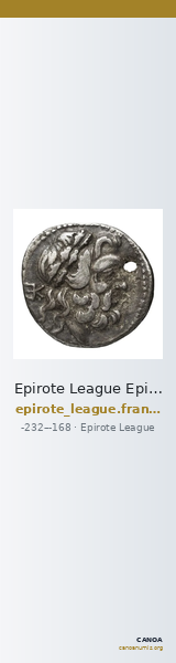 Epirote League Epirus Franke 1961 Epirote Koinon Group IV — CANOA