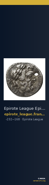 Epirote League Epirus Franke 1961 Epirote Koinon Group IV — CANOA