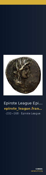 Epirote League Epirus Franke 1961 Epirote Koinon Group V — CANOA
