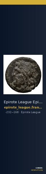 Epirote League Epirus Franke 1961 Epirote Koinon Group X — CANOA