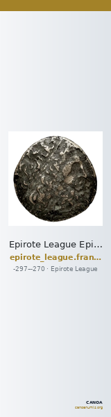 Epirote League Epirus Franke 1961 Epirote Symmachy Group II-III — CANOA