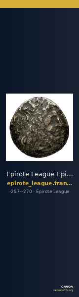 Epirote League Epirus Franke 1961 Epirote Symmachy Group II-III — CANOA