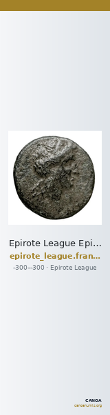 Epirote League Epirus Franke 1961 Epirote Symmachy Group VI — CANOA