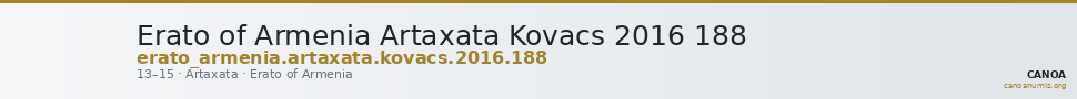 Erato of Armenia Artaxata Kovacs 2016 188 — CANOA