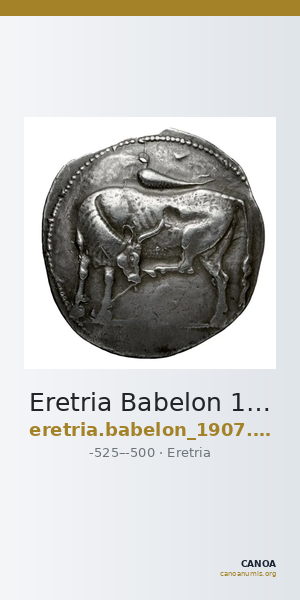 Eretria Babelon 1907 1069-1070 — CANOA