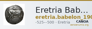 Eretria Babelon 1907 1069-1070 — CANOA
