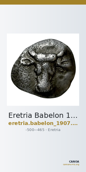 Eretria Babelon 1907 1080-1083 — CANOA