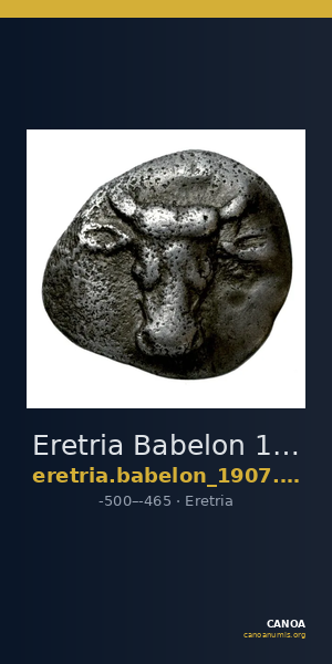 Eretria Babelon 1907 1080-1083 — CANOA