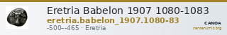 Eretria Babelon 1907 1080-1083 — CANOA