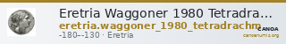 Eretria Waggoner 1980 Tetradrachm — CANOA
