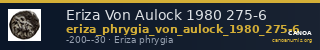 Eriza Von Aulock 1980 275-6 — CANOA