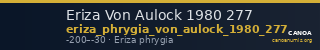 Eriza Von Aulock 1980 277 — CANOA