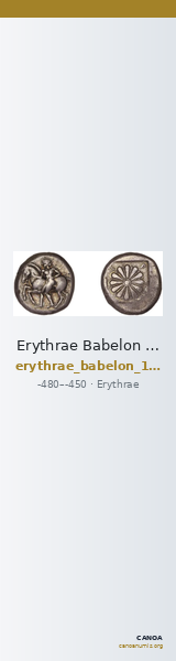 Erythrae Babelon 1910 1966-74 — CANOA
