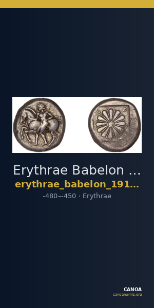 Erythrae Babelon 1910 1966-74 — CANOA