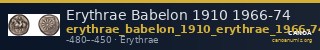 Erythrae Babelon 1910 1966-74 — CANOA