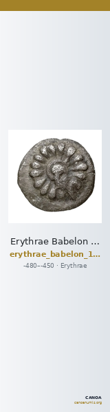 Erythrae Babelon 1910 1976 — CANOA