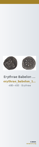 Erythrae Babelon 1910 1977 — CANOA