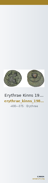 Erythrae Kinns 1980 Period I, AE 2 — CANOA