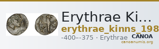 Erythrae Kinns 1980 Period I, AE 3 — CANOA