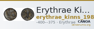 Erythrae Kinns 1980 Period I, AE 4 — CANOA