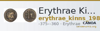 Erythrae Kinns 1980 Period II.1, AE 5 — CANOA