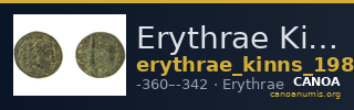 Erythrae Kinns 1980 Period II.2, AE 5 — CANOA