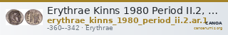 Erythrae Kinns 1980 Period II.2, AR 1 — CANOA