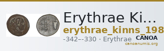 Erythrae Kinns 1980 Period II.3, AE 5 — CANOA