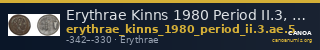 Erythrae Kinns 1980 Period II.3, AE 5 — CANOA