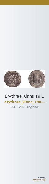 Erythrae Kinns 1980 Period III, AR I — CANOA