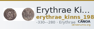 Erythrae Kinns 1980 Period III, AR I — CANOA
