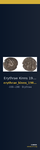 Erythrae Kinns 1980 Period III, AR II — CANOA
